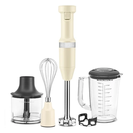 Mixeur Plongeant 5 Vitesses 180 W Crème Kitchenaid 5KHBV83EAC 1 Mixeur Plongeant 5 Vitesses 180 W Crème Kitchenaid 5KHBV83EAC