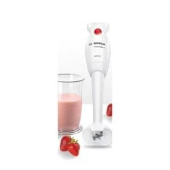 Bosch Mixeur Plongeant CleverMixx Blanc 400 W MSM14100 -Fournitures Cuisine Boutique 760275 4 1 Mixeur Plongeant CleverMixx blanc 400 W MSM14100 Bosch