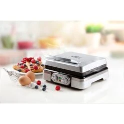 Domo Gaufrier En Métal Plaques Antiadhérentes 1400 W DO9149W -Fournitures Cuisine Boutique 760279 4 1 Gaufrier en metal plaques antiadherentes 1400 W DO9149W Domo