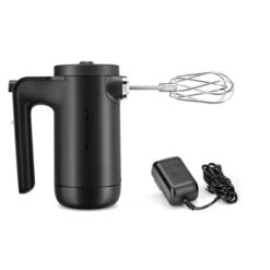 KitchenAid Batteur à Main électrique Sans Fil 7 Vitesses Noir Réglisse 5KHMB732EBM -Fournitures Cuisine Boutique 760357 4 1 Batteur a main electrique sans fil 7 vitesses noir reglisse 5KHMB732EBM Kitchenaid