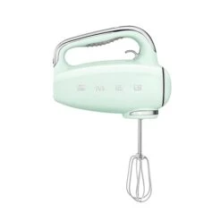 Smeg Batteur à Main 9 Vitesses 250 W HMF01PGEU Vert D’eau -Fournitures Cuisine Boutique 761068 2 3 Batteur a main 9 vitesses 250 W HMF01PGEU vert d eau Smeg