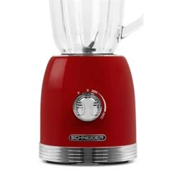 Schneider® Blender Vintage 1,5 L 800 W SCBL15R Rouge -Fournitures Cuisine Boutique 761073 2 1 Blender vintage 1 5 L 800 W SCBL15R rouge Schneider