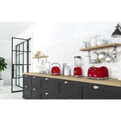 Schneider® Blender Vintage 1,5 L 800 W SCBL15R Rouge -Fournitures Cuisine Boutique 761073 4 1 Blender vintage 1 5 L 800 W SCBL15R rouge Schneider