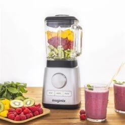 Magimix Blender Power 3 1,2 L 1000 W 11641 Chrome Mat -Fournitures Cuisine Boutique 761084 2 1 Blender Power 3 1 2 L 1000 W 11641 chrome mat Magimix