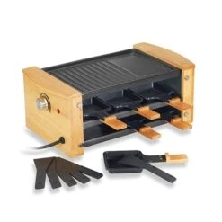 Raclette Grill 6 Poêlons 900 W -Fournitures Cuisine Boutique 780192 2 1 Raclette grill 6 poelons 900 W Kitchen Chef Professional