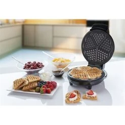 Bestron Gaufrier Petits Cœurs AWM700S 700 W -Fournitures Cuisine Boutique 780228 2 1 Gaufrier petits c urs AWM700S 700 W Bestron