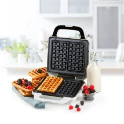 Gaufrier électrique Tasty Waffle 900 W Domo DO9222W -Fournitures Cuisine Boutique 780231 3 1 Gaufrier electrique tasty Waffle 900 W Domo DO9222W Domo