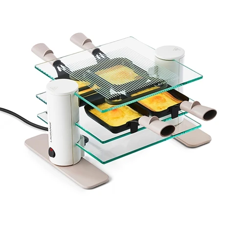 Raclette 4 Personnes Transparence MINERAL 1 Raclette 4 Personnes Transparence MINERAL