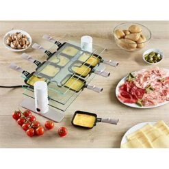 Raclette 8 Personnes Transparence MINERAL -Fournitures Cuisine Boutique 780284 3 1 Raclette 8 personnes Transparence MINERAL Lagrange