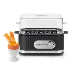 Cuiseur à œufs électrique 6 œufs 400 W Noir -Fournitures Cuisine Boutique 780300 2 1 Cuiseur a ufs electrique 6 ufs 400 W noir Naturamix