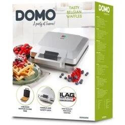 Domo Gaufrier 1600 W DO9250W -Fournitures Cuisine Boutique 780302 4 1 Gaufrier 1600 W DO9250W Domo