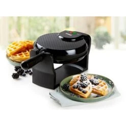 Domo Gaufrier Rotatif 1000 W DO9223W -Fournitures Cuisine Boutique 784006 1 1 Gaufrier rotatif 1000 W DO9223W Domo