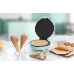 Set Gaufrier à Cornet 700 W Sweet Dreams Et Cuillère à Glace Eutectique -Fournitures Cuisine Boutique 789019 2 1 Set gaufrier a cornet 700 W Sweet Dreams et cuillere a glace eutectique